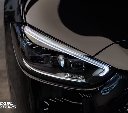 Black Mercedes Benz C300 2022