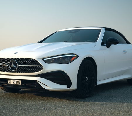 White Mercedes Benz CLE 300 Convertible 2024