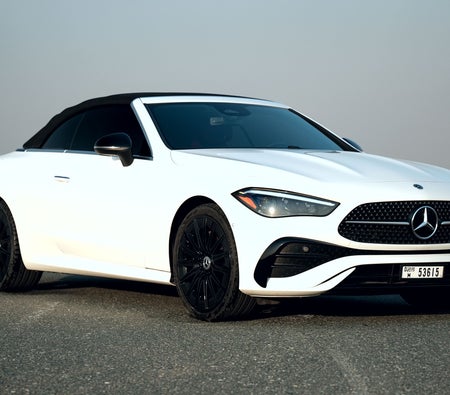 White Mercedes Benz CLE 300 Convertible 2024
