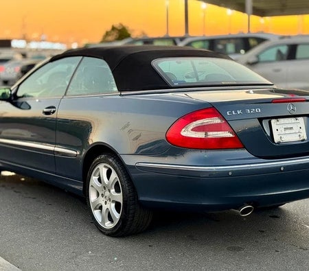 Gray Mercedes Benz CLK 350 2005