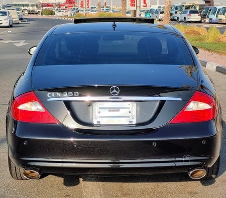Black Mercedes Benz CLS 350 2008