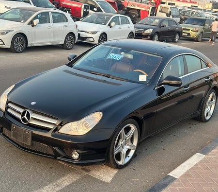 Black Mercedes Benz CLS 350 2009