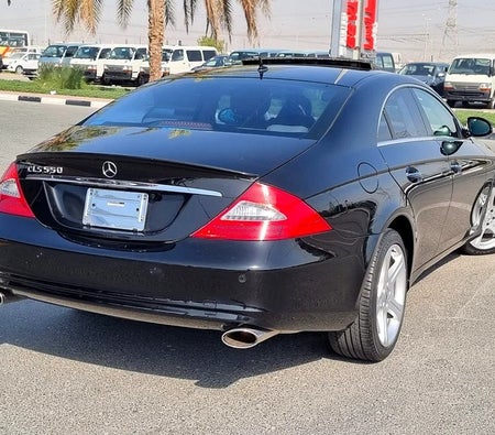 Black Mercedes Benz CLS 500 2007