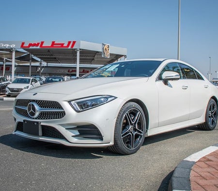White Mercedes Benz CLS 450 2019