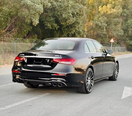 Black Mercedes Benz E200 2018