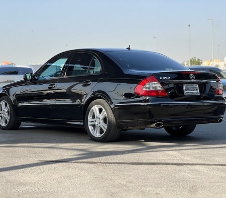 Black Mercedes Benz E350 2008