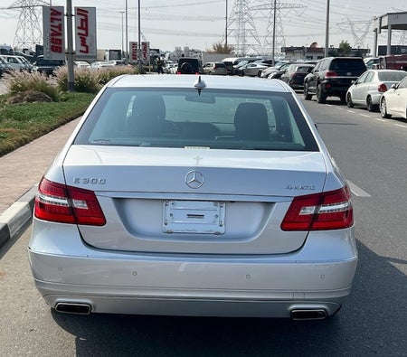 Zilver Mercedes Benz E300 2012