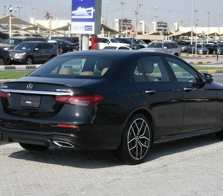 Black Mercedes Benz E Class E 350 2021