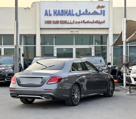 Gray Mercedes Benz E200 2018