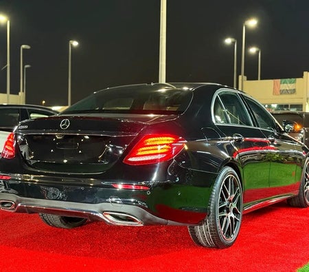 Black Mercedes Benz E300 2017