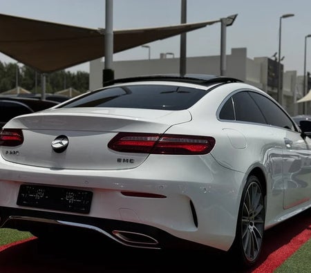 White Mercedes Benz E300 2019