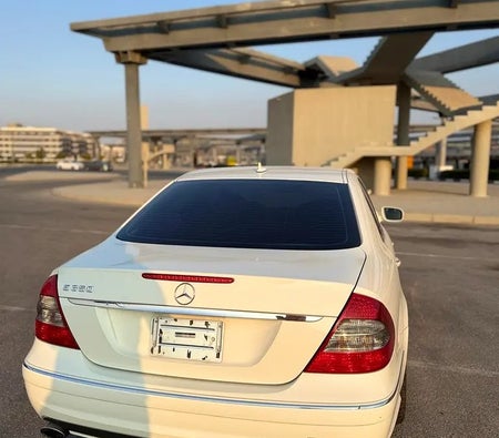 Blanc Mercedes Benz E350 2009