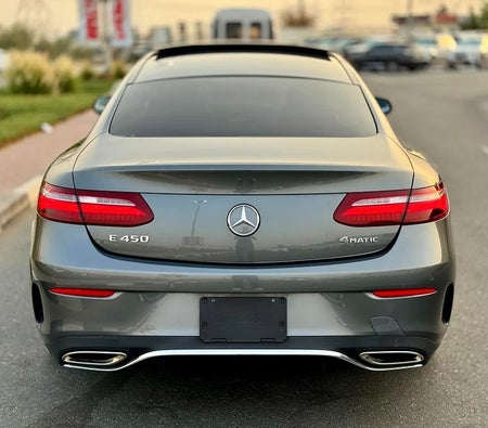 Gray Mercedes Benz E450 4Matic 2019