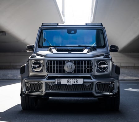 Серебро Mercedes Benz G63 AMG Brabus Kit 2023 год