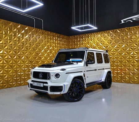 Rent Mercedes Benz G63 AMG Brabus 2022 in Dubai