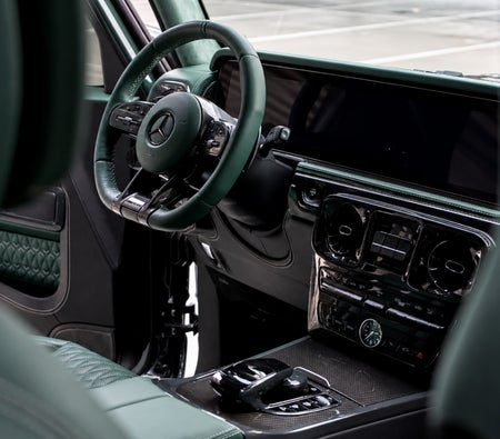 Dark Green Mercedes Benz G63 AMG Brabus 900 Rocket Edition 2024