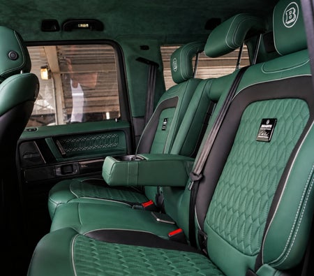Dark Green Mercedes Benz G63 AMG Brabus 900 Rocket Edition 2024