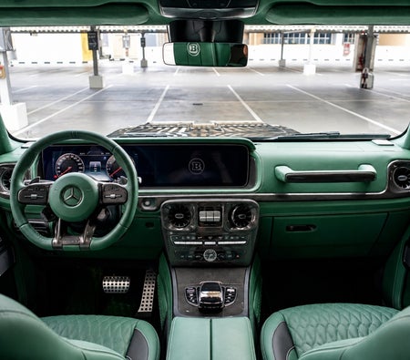 Dark Green Mercedes Benz G63 AMG Brabus 900 Rocket Edition 2024