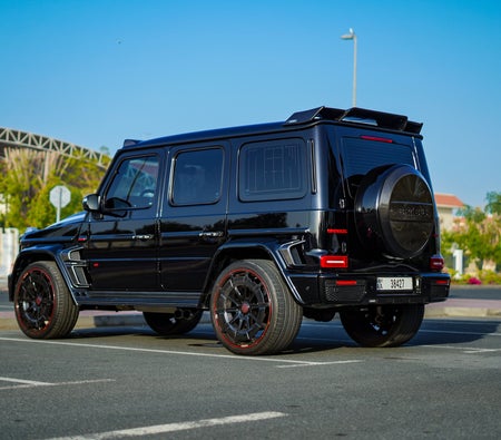 Black Mercedes Benz G63 AMG Brabus 2024 Black Mercedes Benz G63 AMG Brabus 2024