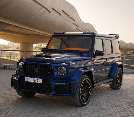 Deep Blue Mercedes Benz G63 AMG Brabus Kit 2025 Deep Blue Mercedes Benz G63 AMG Brabus Kit 2025