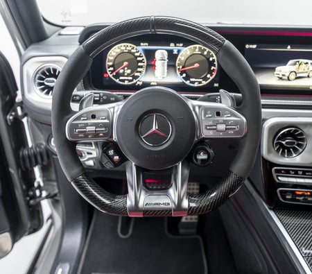 Gray Mercedes Benz G63 AMG Double Night Package 2024