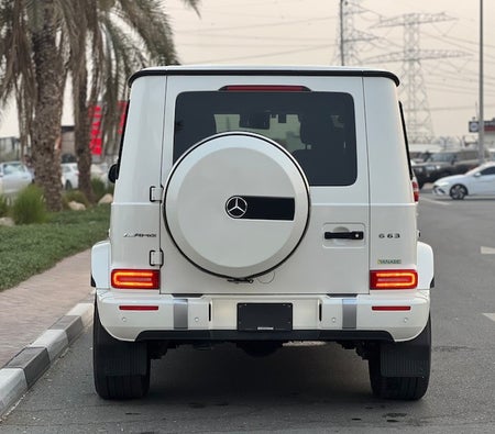 wit Mercedes Benz G63 AMG 2019