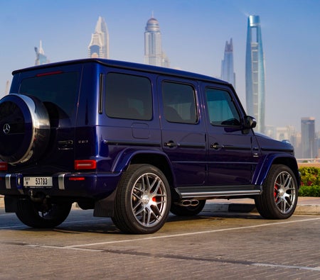 Blue Mercedes Benz G63 AMG 2023 Blue Mercedes Benz G63 AMG 2023