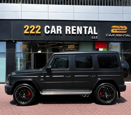 Noir Mercedes Benz G63 AMG 2023