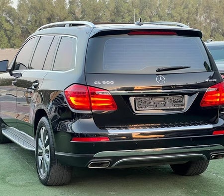 Black Mercedes Benz GL 500 4matic 2013