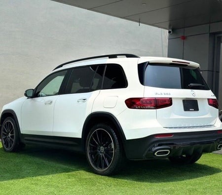 White Mercedes Benz GLB 250 2020