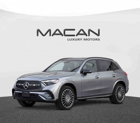 Gray Mercedes Benz GLC 300 4MATIC 2024