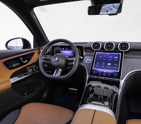 Gray Mercedes Benz GLC 300 4MATIC 2024