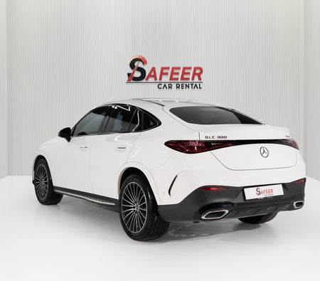 White Mercedes Benz GLC 300 2025