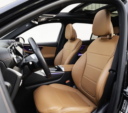 Black Mercedes Benz GLC 300 2023