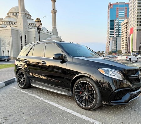 Black Mercedes Benz GLE Class GLE 350 2018