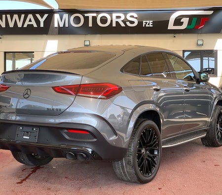 Gray Mercedes Benz AMG GLE 53 2021