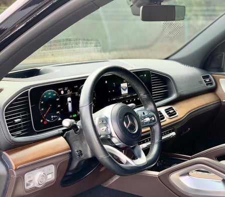 Black Mercedes Benz GLS 450 2022