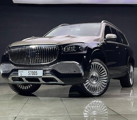 Black Mercedes Benz GLS-Class GLS 450 2018