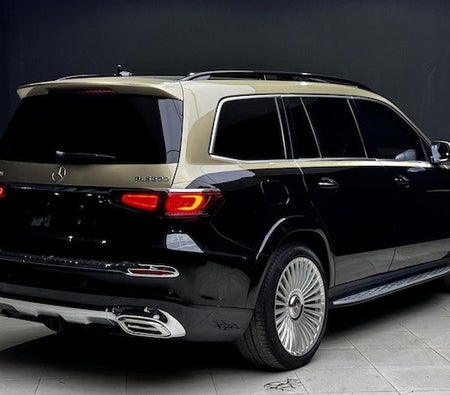 Black Mercedes Benz GLS-Class GLS 450 2019