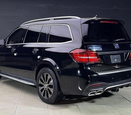 Black Mercedes Benz GLS-Class GLS 450 2019
