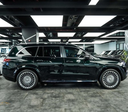 Grün Mercedes Benz Maybach GLS 600 2021