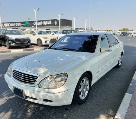 Weiß Mercedes Benz S500 L 2002