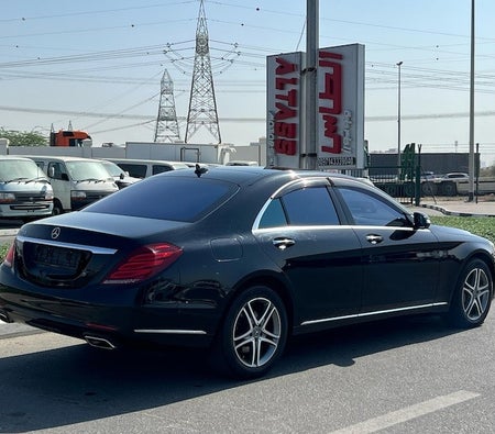 Negro Mercedes Benz S400 2015