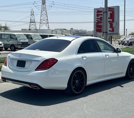 Weiß Mercedes Benz S400 2016