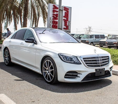 Blanc Mercedes Benz S450 2019