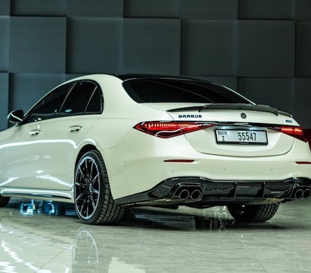 Weiß Mercedes Benz S500 2021