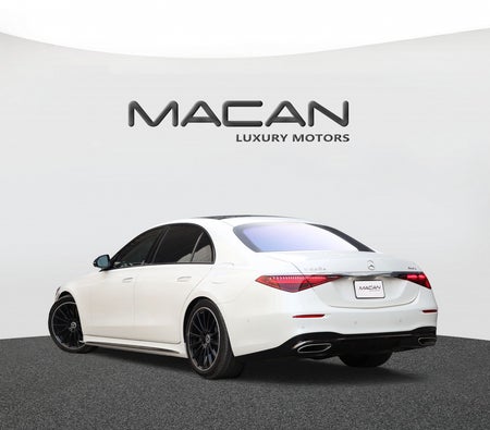 Blanc Mercedes Benz S580 2023