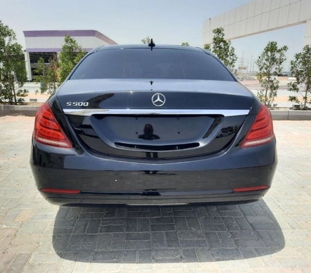 Black Mercedes Benz S350 2015