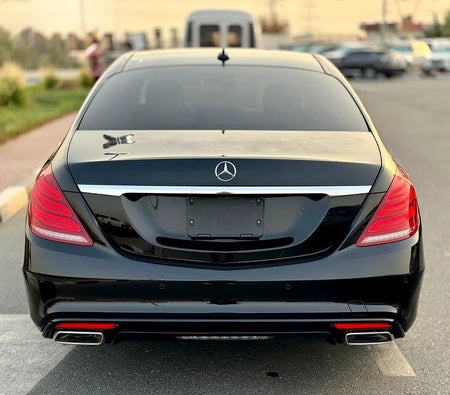 Black Mercedes Benz S400 2017