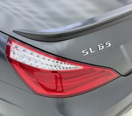 Gri Mercedes Benz SL 65 AMG 2015